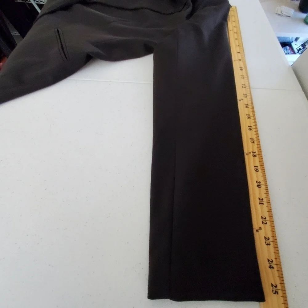 Norma Kamali Lined Black Blazer Size 16 One Button Jacket Office Preppy Career‎
